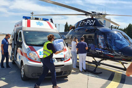 Pacijent iz Banja Luke helikopterom prebačen u Beograd