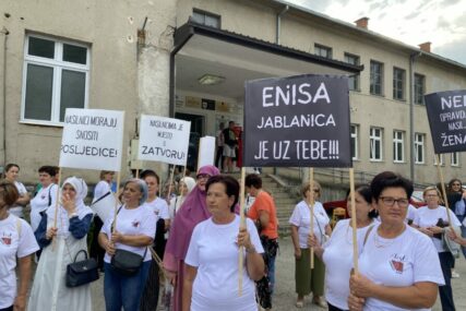Građani ustali protiv nasilja: "Enisa, Jablanica je uz tebe! Nasilnici u zatvor"