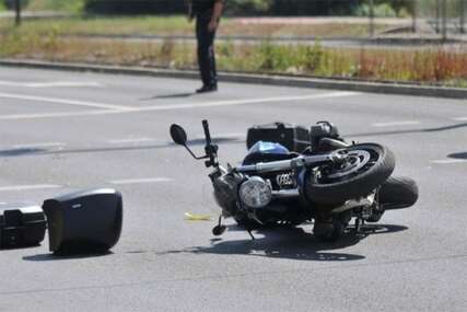Motociklista zadobio povrede opasne po život