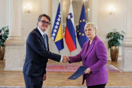 Ambasador Novalić predao akreditive predsjednici Slovenije