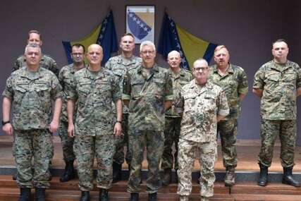 Delegacija Oružanih snaga Savezne Republike Njemačke u posjeti Ministarstvu i Oružanim snagama BiH