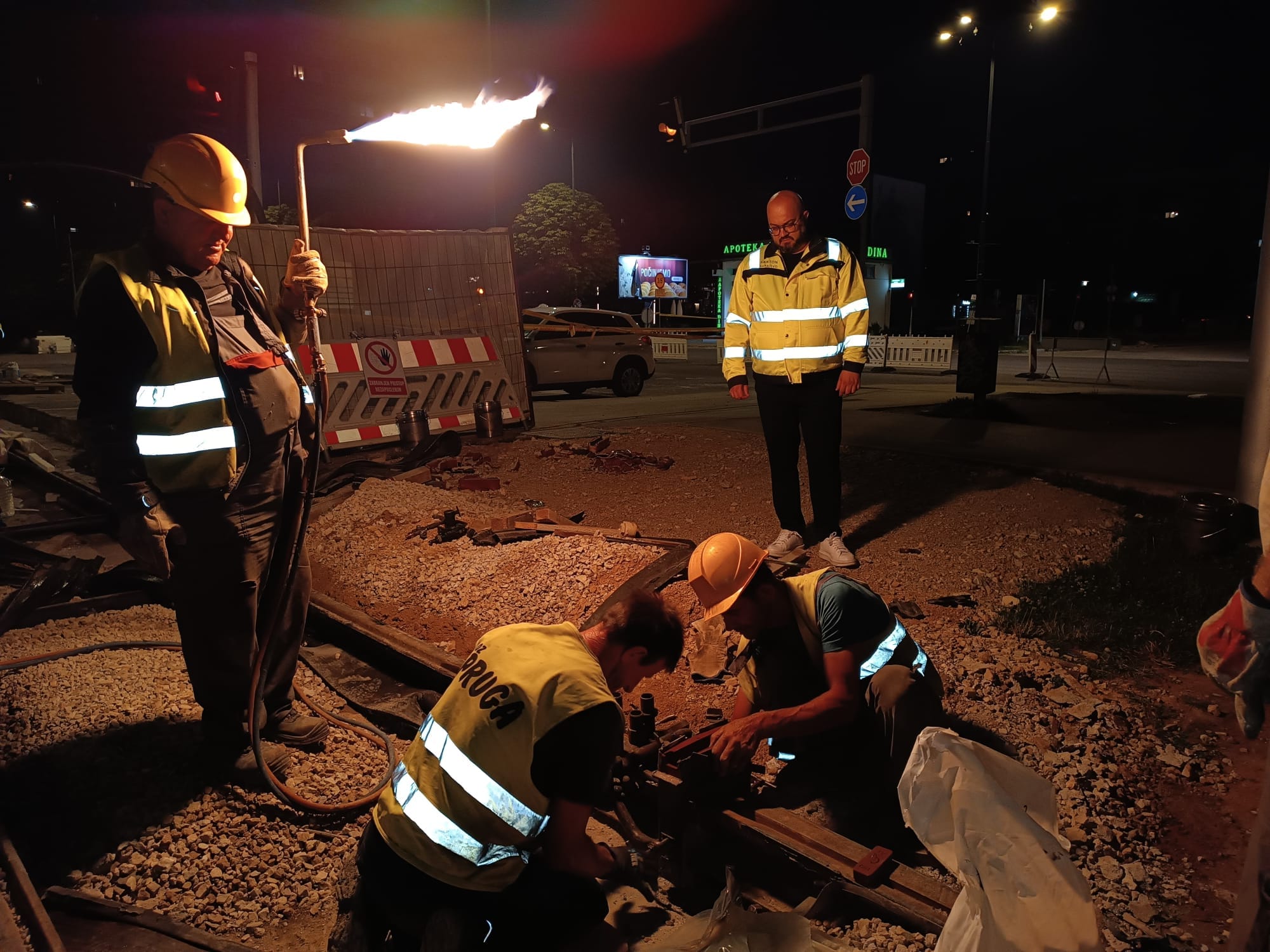 Šteta U Obilasku Radova Na Tramvajskoj Pruzi: Još Malo I Trojka Vozi ...