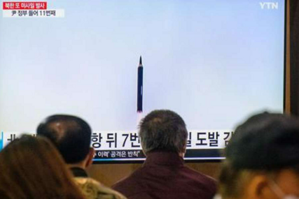 Sjeverna Koreja lansirala dvije balističke rakete u more