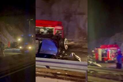 Teška nesreća na autoputu u Dalmaciji, troje mrtvih i dvoje povrijeđenih (VIDEO)
