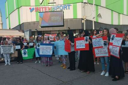 Nekoliko stotina građana Zenice na protestu protiv femicida