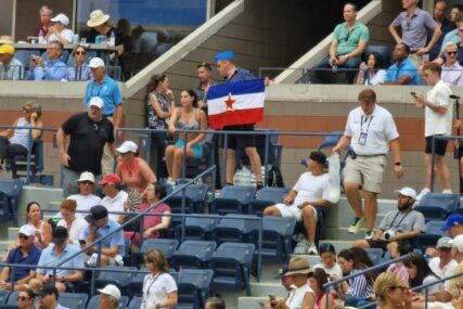 Na US Openu osvanule zastave Srbije i Jugoslavije - evo kako su završile (FOTO)