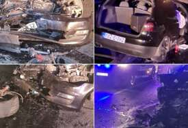 Teška nesreća u Tuzli: Šestero povrijeđenih u sudaru tri vozila