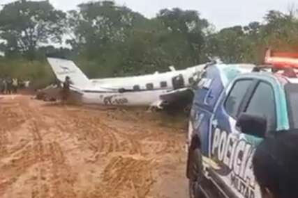 VELIKA NESREĆA U BRAZILU Poginulo 14 osoba u padu aviona (VIDEO)