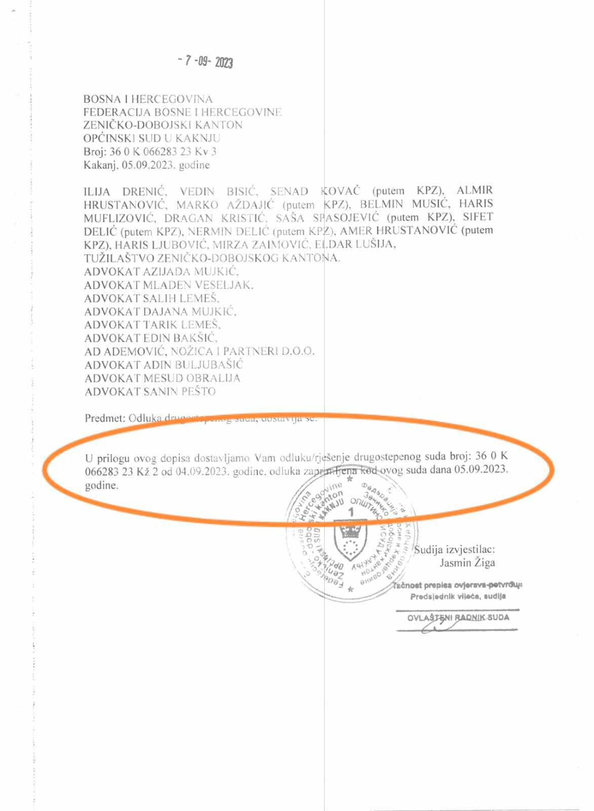 FOTO: USTUPLJENO BOSNAINFO