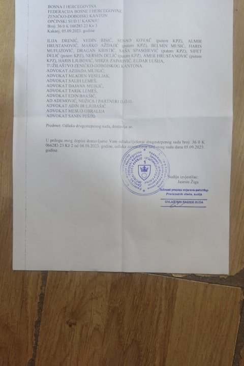 FOTO: USTUPLJENO BOSNAINFO
