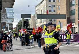 Pristalice terorističke grupe PKK/YPG održale demonstracije u Švedskoj protiv Turske (FOTO)