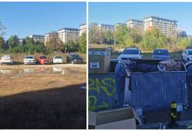 Patrola portala BosnaInfo: Kontejneri zatrpani smećem, vozila parkirana na zelenim površinama...