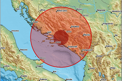 Jak zemljotres potresao Hrvatsku, zatreslo se i u BiH