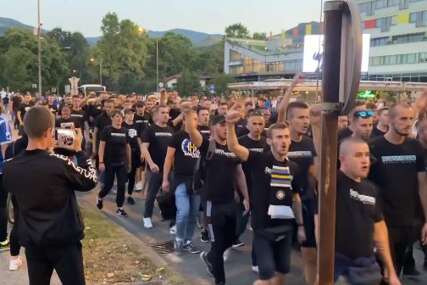 Fanatikosi su na Bilinom polju (VIDEO)