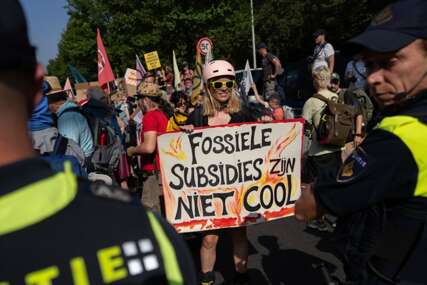Klimatski aktivisti blokirali nizozemsku autocestu