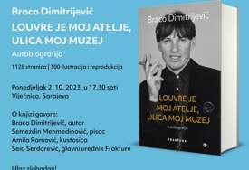 U Vijećnici promocija autobiografije Brace Dimitrijevića 'Louvre je moj atelje, ulica moj muzej'