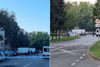 Policija blokirala ulicu u Zagrebu zbog rastrojenog muškarca