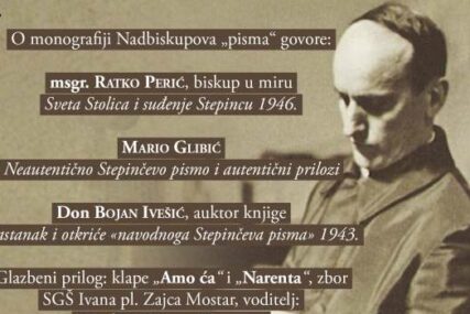 Predstavljanje knjige 'Nastanak i uporaba vatikanske verzije 'navodnoga Stepinčeva pisma'…'