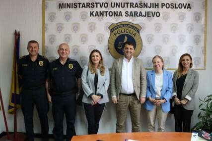 Predstavnici Misije OSCE-a u BiH posjetili Ministarstvo unutrašnjih poslova KS-a