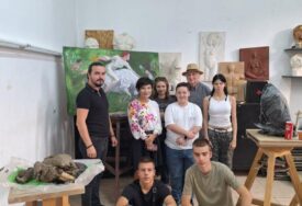 Festival GRAD: Održana likovna radionica u Školi primijenjenih umjetnosti u Sarajevu