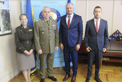 Helez i Goganović primili direktora Međunarodnog vojnog osoblja NATO-a generala Adamczaka