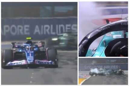 Teška nesreća u Formuli 1, “pola” bolida je nestalo (VIDEO)