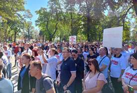 Sindikalni protesti u Banjoj Luci - Radnici traže realizaciju Sporazuma o povećanju plaća
