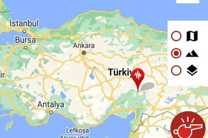 Snažan zemljotres pogodio Tursku