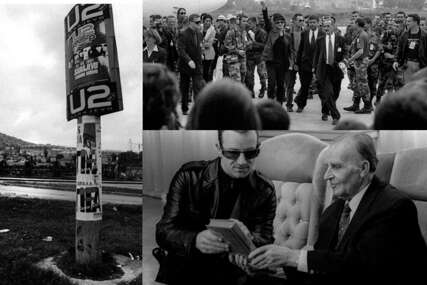 Objavljene dosad neviđene fotografije koncerta U2 u Sarajevu