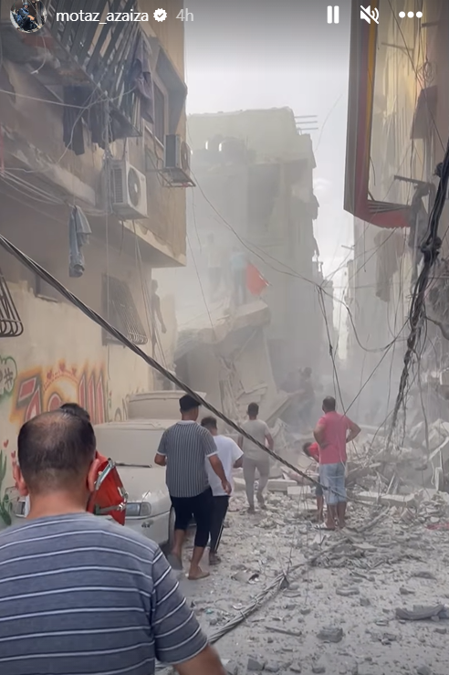 FOTO: PRINTSCREEN INSTAGRAM / MOTAZ AZAIZA