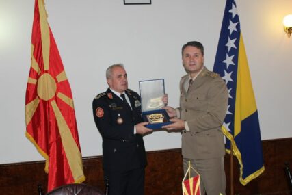 Mašović primio načelnika Generalštaba Armije Sjeverne Makedonije
