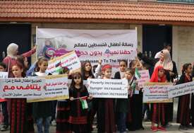 Palestinski mališani u Gazi poručili: Želimo ista prava kao i druga djeca u svijetu (FOTO)
