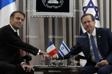 Stigla podrška: Francuski predsjednik Emmanuel Macron doputovao u Izrael