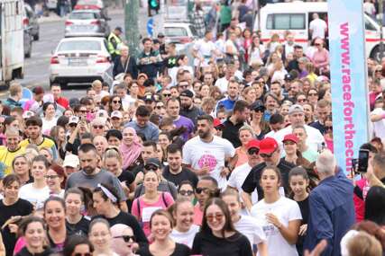 Pogledajte kako je na ulicama Sarajeva: Velik odziv građana na utrci "Race for the cure" (FOTO)
