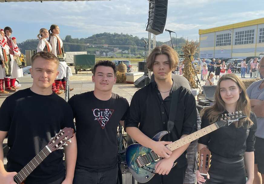 FOTO: ČLANOVI MUZIČKE SEKCIJA KUD TONO HROVAT/BOSNAINFO.BA