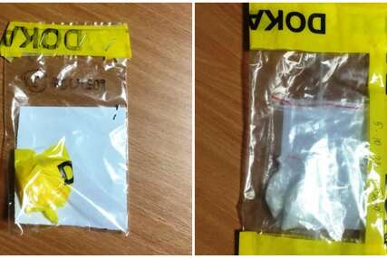 Tuzla: Policiji dobrovoljno predao vrećicu sa kokainom