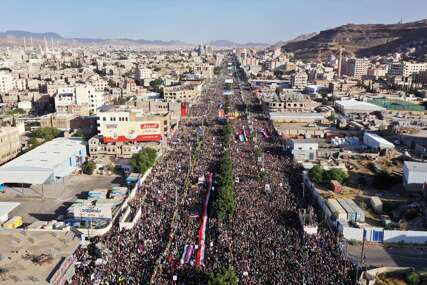 Hiljade građana Jemena na skupu podrške Palestincima
