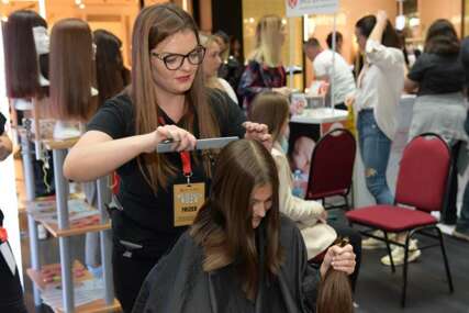 Akcija šišanja i darivanja kose "Moja kosa tvoja kosa": Već u prvih sat i pol bilo preko 100 prijava