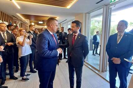 Vojin Mijatović na otvaranju regionalne konferencije u Kotoru: Predsjedniku Crne Gore prenio pozdrave premijera Nikšića i uputio poziv da posjeti našu zemlju