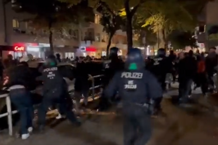 Haos u Njemačkoj: Policija se sukobila s demonstrantima na protestu podrške Palestini