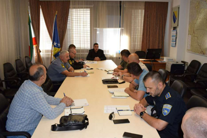 Održan sastanak policije radi obezbjeđenja nogometne utakmice u Zenici između BiH i Portugala
