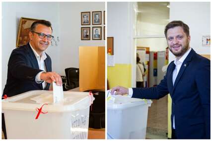 Čengić i Selimbegović glasali na izborima za načelnika Općine Stari Grad (FOTO)