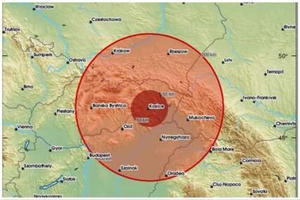 Zemljotres pogodio Slovačku