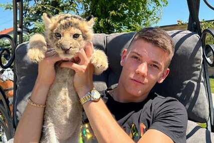 Krivična prijava protiv poznatog srpskog YouTubera: Drži mladunče lava u kući