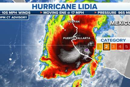 Uragan Lidia četvrte kategorije prijeti zapadnoj obali Meksika, ugrožena sigurnost stanovnika i turista