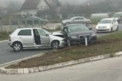 Nesreća  kod Viteza: Sudar dva automobila