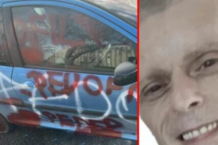 Građani demolirali automobil bh. pedofila Senada Mustedanagića