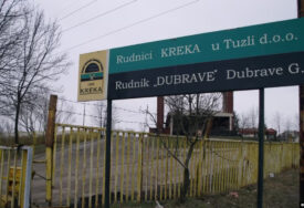 I dalje traje akcija spašavanja zatrpanog rudara u RU "Kreka"
