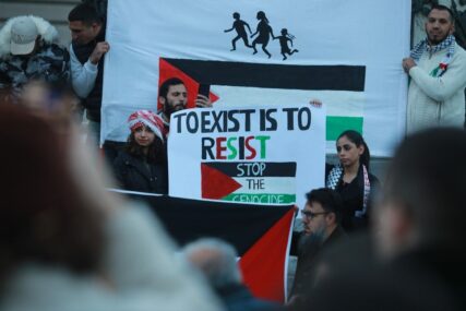 Beograđani izašli na ulice i podržali Palestinu: "Ovo smo uradili u saradnji sa palestinskom dijasporom" (FOTO)
