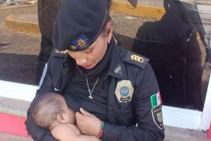 Veličanstvena gesta koja je obišla svijet: Pogledajte kako je policajka pomogla majci u nevolji (VIDEO)